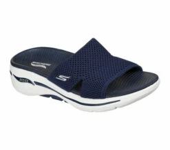 Skechers Go Walk Arch Fit Worthy -UK Shoe Sales 2024 140224 nvy 5