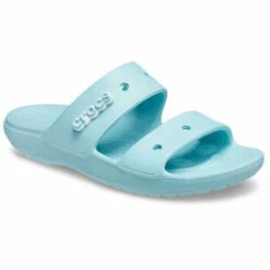 Crocs Classic 2 Strap Sandal -UK Shoe Sales 2024 206761 crocs classic 2 strap sandal 4ss pure water 5