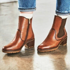 Pikolinos Llanes 8948 Womens Chelsea Boot -UK Shoe Sales 2024 91 llan w7h 8948 pk brandy full