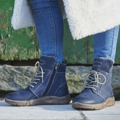 Josef Seibel Conny 53 Warm Boot -UK Shoe Sales 2024 91753 conny53 vl796 530 ocean womens aw23 1