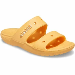 Crocs Classic 2 Strap Sandal -UK Shoe Sales 2024 crocs classic 2 strap sandal orange sorbet