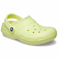 Crocs Classic Lined Clog -UK Shoe Sales 2024 crocs classic lined clog sulphur main 5