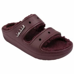 Crocs Classic Cozzzy Sandal -UK Shoe Sales 2024 crocs cozzzy garnet 5