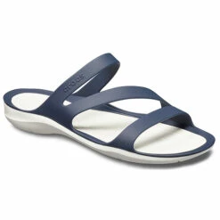 Crocs Swiftwater Sandal -UK Shoe Sales 2024 crocs swiftwatersandal navywhite 5