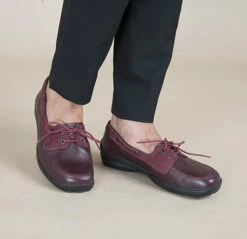 DB Easy B Avalon -UK Shoe Sales 2024 db shoes avalon burgundy 05 5