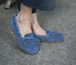 DB Easy B Bow -UK Shoe Sales 2024 db shoes bow navy 5