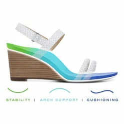 Vionic Pyrite Emmy Lizard -UK Shoe Sales 2024 emmy whitelizard 3zone