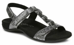 Vionic Rest Farra Snake -UK Shoe Sales 2024 farra met snk charcoal 74d2428f low