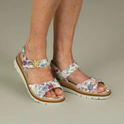 Fidelio Glory -UK Shoe Sales 2024 fidelio glory white floral 03