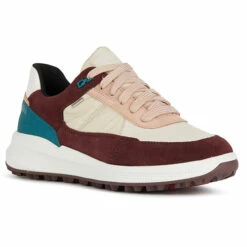 Geox PG1X Sneaker -UK Shoe Sales 2024 geox pg1x sneaker wine cream
