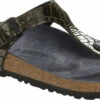 Birkenstock Gizeh Gator Gleam -UK Shoe Sales 2024 gizeh gaitor gleam black