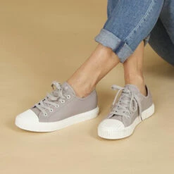 Hush Puppies Brooke Trainer -UK Shoe Sales 2024 hush puppies brooke grey 009 5