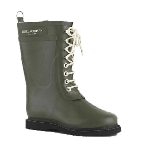 Ilse Jacobsen Rubber Wellington Mid Lace 4 Ilse Jacobsen Rubber Wellington Mid Lace - Image 2