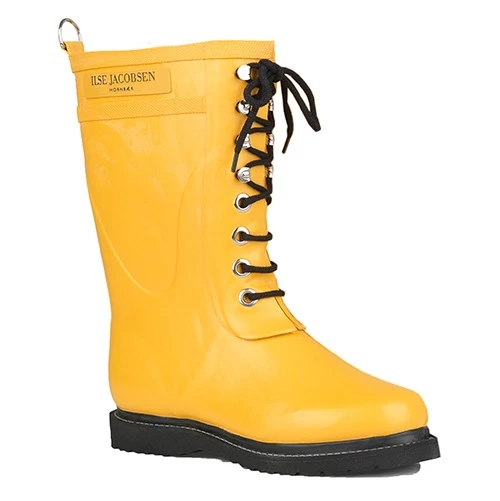 Ilse Jacobsen Rubber Wellington Mid Lace 7 Ilse Jacobsen Rubber Wellington Mid Lace - Image 5