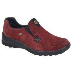 Rieker Samti Slip On 7 Rieker Samti Slip On -UK Shoe Sales 2024 rieker samtislipon red 6
