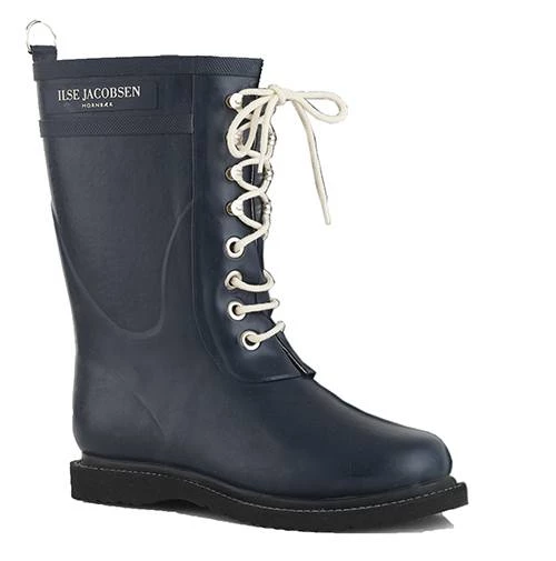 Ilse Jacobsen Rubber Wellington Mid Lace 5 Ilse Jacobsen Rubber Wellington Mid Lace - Image 3