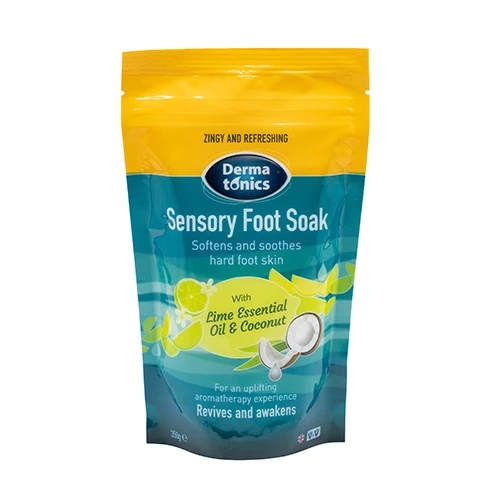 Dermatonics Sensory Foot Soak 350g With Lime Essential Oil And Coconut 3 Dermatonics Sensory Foot Soak 350g With Lime Essential Oil And Coconut