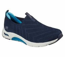 Skechers Skech Air Arch Fit -UK Shoe Sales 2024 skechair archfit navyblue 1
