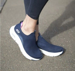 Skechers Arch Fit Keep It Up 8 Skechers Arch Fit Keep It Up -UK Shoe Sales 2024 skechers arch fit keep it up navy stoke bruerne 3 5