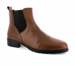 Strive Windsor Chelsea Boot -UK Shoe Sales 2024 windsor dark brown angled 2